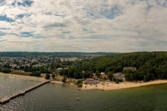 Widok na molo