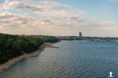 WIdok na Gdynie od strony dzielnicy Orlowo