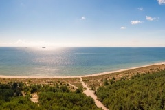 Plaża od strony wschodniej