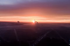 Widok na elektrownie