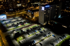 Parking przy hotelu Novotel