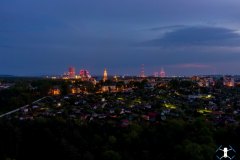 Elektrownie noca