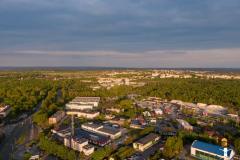 Widok w strone centrum Jaworzna