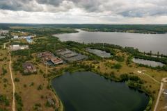 Widok na elektrownie