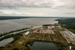 Widok na Jezioro Żarnowieckie